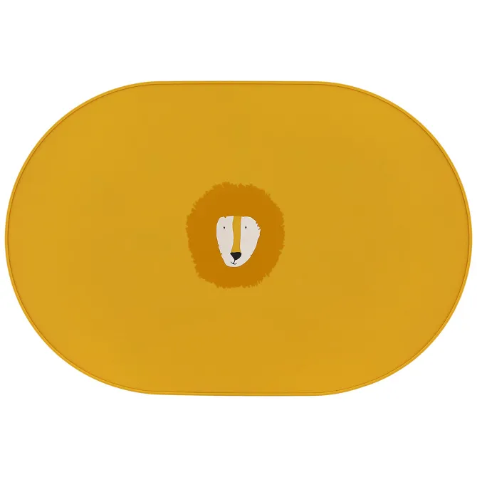 Trixie Baby Set de Table en Silicone - Mr. Lion