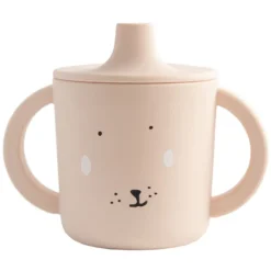 Trixie Baby Tasse d'Apprentissage en Silicone - Mrs. Rabbit
