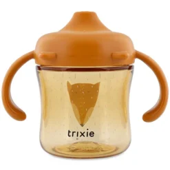 Trixie Baby Tasse d'Apprentissage avec Poignées - Mr. Fox