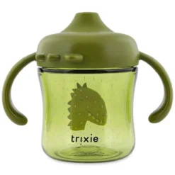 Trixie Baby Tasse d'Apprentissage avec Poignées - Mr. Dino