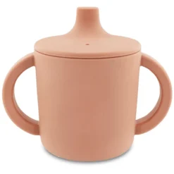 Trixie Baby Tasse d'Apprentissage en Silicone - Mrs. Cat