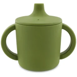Trixie Baby Tasse d'Apprentissage en Silicone - Mr. Dino
