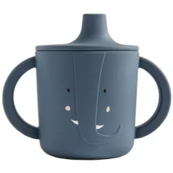 Trixie Baby Tasse d'Apprentissage en Silicone - Mrs. Elephant
