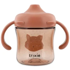 Trixie Baby Tasse d'Apprentissage avec Poignées - Mrs. Cat