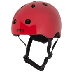 Trybike Casque Coconuts Vintage Rouge - Taille 44-51 cm