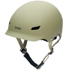 Trybike Casque Vintage Vert - Taille 51-56 cm