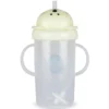TUM TUM Grande Tasse Anti-fuites Phosphorescente et Paille Lestée V3 Ours Polaire - 300 ml