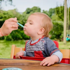TUM TUM Lot de 3 Cuillères à Double Embout - Ourson