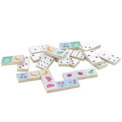 Vilac Dominos en Bois Fruits et Légumes - Sarah Betz
