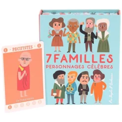 Vilac Jeu de 7 Familles Personnages Célèbres - Ingela P. Arrhenius