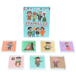 Vilac Jeu de 7 Familles Personnages Célèbres - Ingela P. Arrhenius