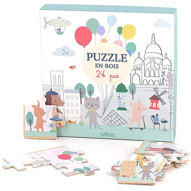 Vilac Puzzle Escapade à Paris - Sarah Betz