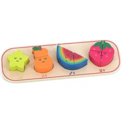 Vilac Puzzle 1-2-3-4 Fruits - Andy Westface