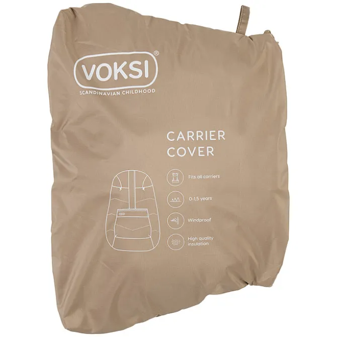 Voksi Couverture Porte-bébé - Dark Sand