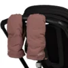 Voksi Moufles de Poussette - Maroon Light Grey