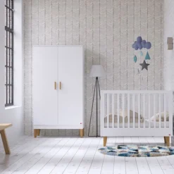 Vox Meubles Armoire 2 Portes Lounge - Blanc