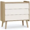 Vox Meubles Commode et Plan à Langer Vintage Fresh - Crème