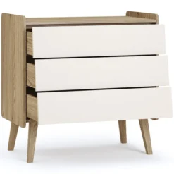 Vox Meubles Commode et Plan à Langer Vintage Fresh - Crème