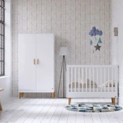Vox Meubles Lit Bébé Lounge Blanc - 60 x 120 cm