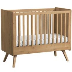 Vox Meubles Lit Bébé Vintage Chêne - 60 x 120 cm