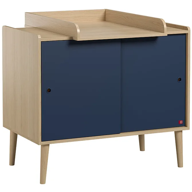 Vox Meubles Portes Additionnelles Commode Retro - Indigo