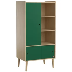 Vox Meubles Portes Additionnelles Armoire Retro - Vert Foncé