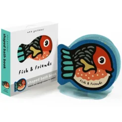 Wee Gallery Livre de Bain - Fish and Friends