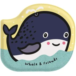 Wee Gallery Livre de Bain - Whale and Friends