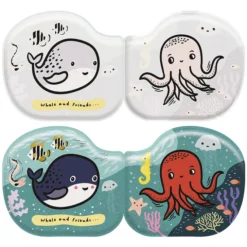 Wee Gallery Livre de Bain - Whale and Friends