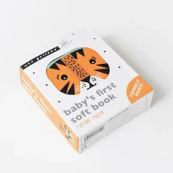 Wee Gallery Livre en Tissu - Tigre