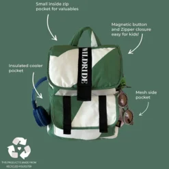 Wildride Sac à Dos - Green Graphic