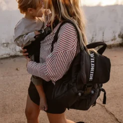 Wildride Sac à Dos à Langer - Noir