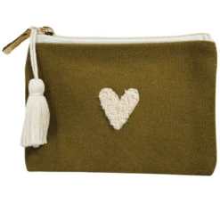 Zakuw Porte-monnaie Love - Olive