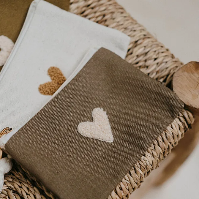 Zakuw Porte-monnaie Love - Taupe