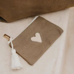 Zakuw Porte-monnaie Love - Taupe