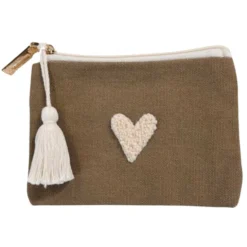 Zakuw Porte-monnaie Love - Taupe