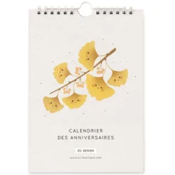 Zü Calendrier des Anniversaires - Ginko